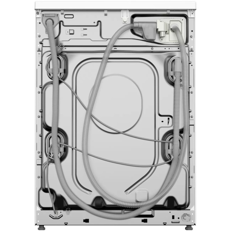 نمای پشت ماشین لباسشویی بوش 32MX0 رنگ نقره ای