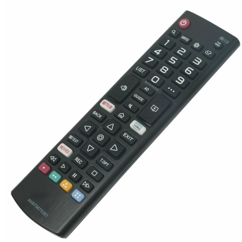 ریموت تلویزیون ال جی مدل AKB75675301