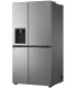 یخچال فریزر ساید بای ساید ال جی GC-J257FLJW یا GC-J267FLJW رنگ نقره ای