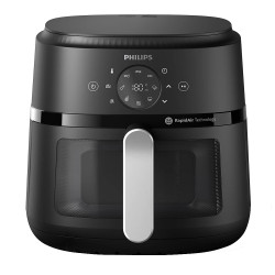 سرخ کن بدون روغن 6.2 لیتر فیلیپس مدل NA231 رنگ مشکی محصول 2024