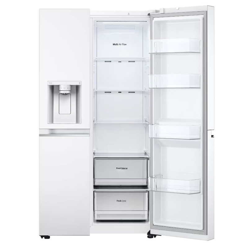 یخچال فریزر دو درب ال جی j257sqsv