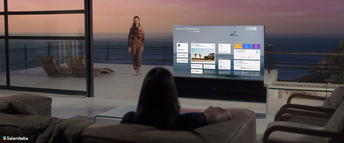 سیستم هوشمند تلویزیون 2020 ال جی نانو 80