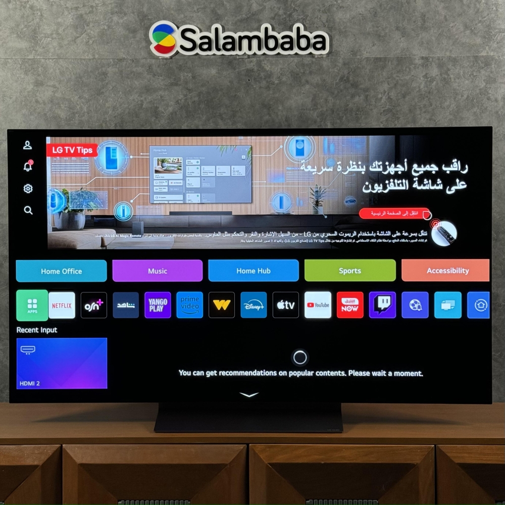 نمای کلی تلویزیون ال جی C4 نمای کلی تلویزیون ال جی C4