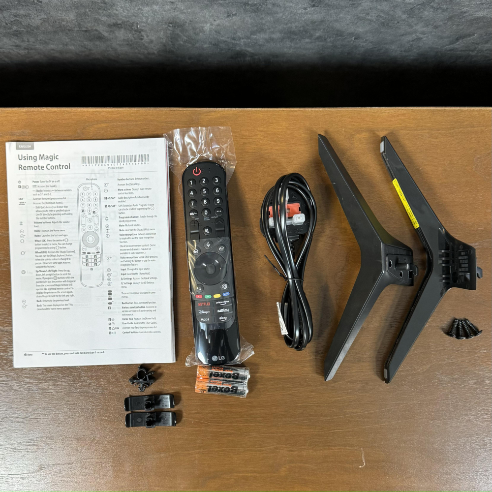 لوازم جانبی تلویزیون ال جی UT8000 لوازم جانبی تلویزیون ال جی UT8000