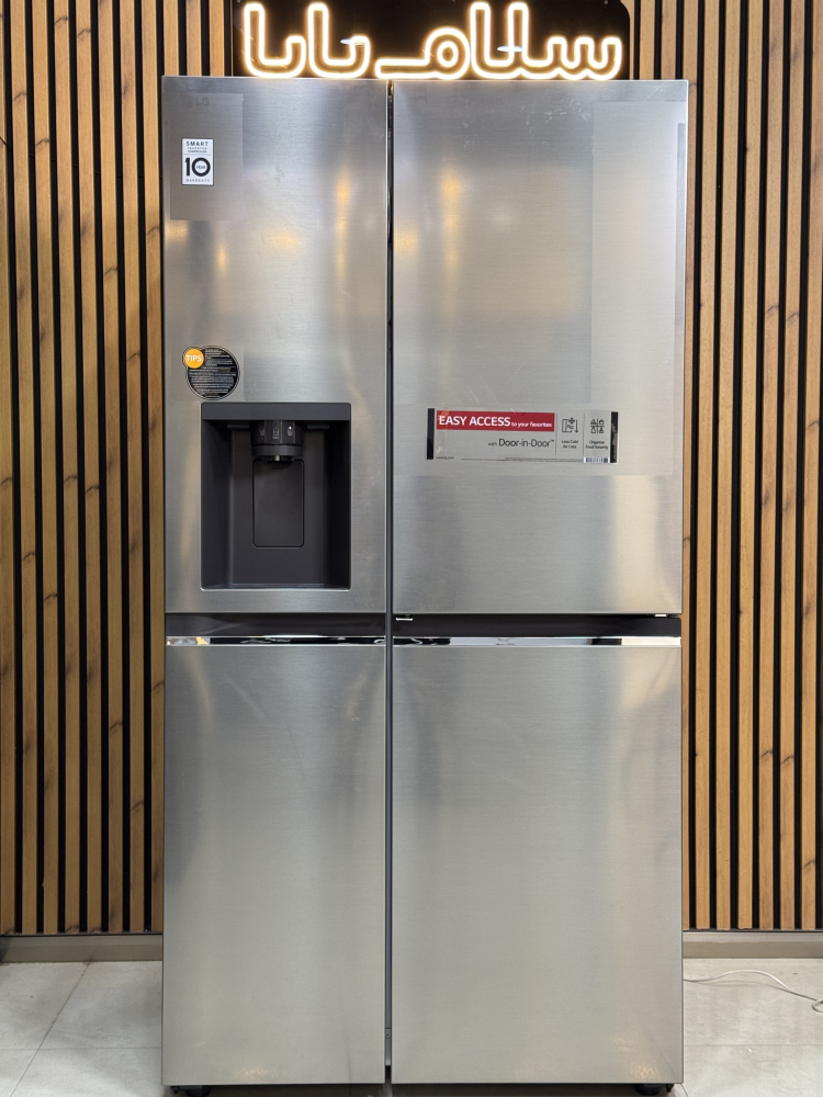 نمای کلی یخچال فریزر ال جی GC-J267FLJW نمای کلی یخچال فریزر ال جی GC-J267FLJW