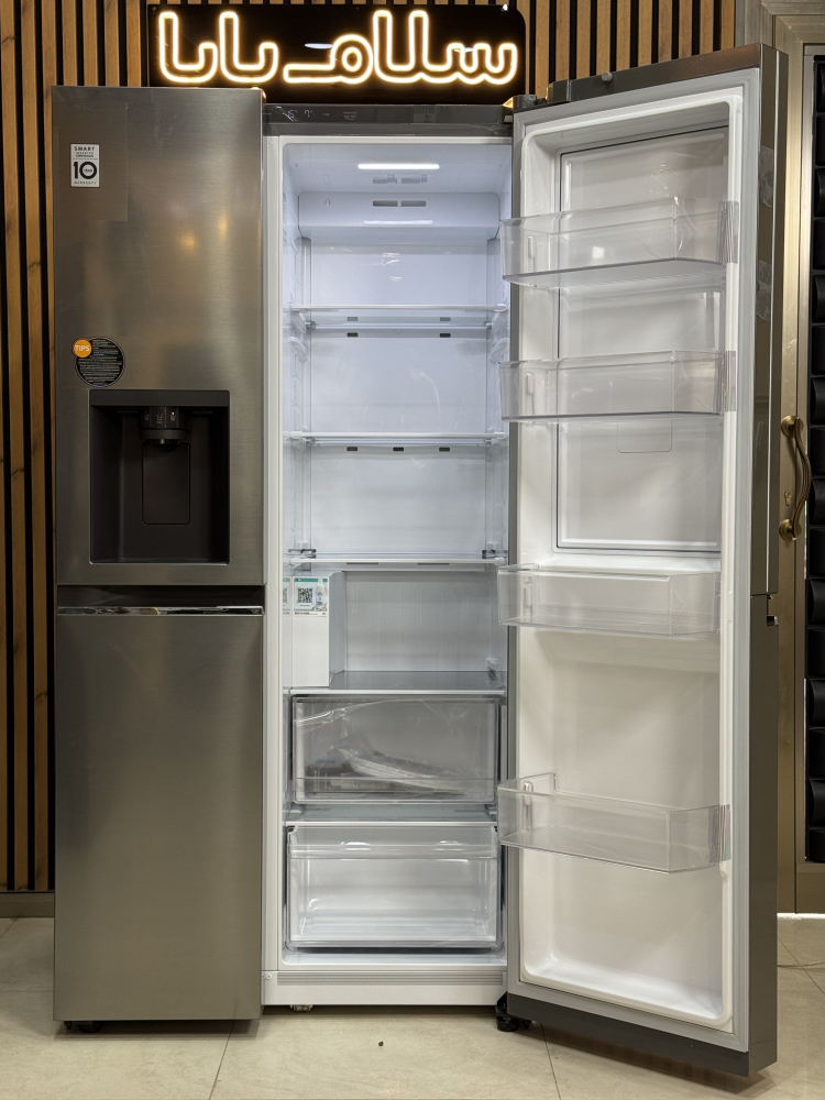 بخش یخچال در یخچال فریزر ال جی GC-J267FLJW بخش یخچال در یخچال فریزر ال جی GC-J267FLJW